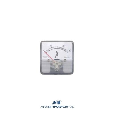 Αναλογικό Αμπερόμετρο (AC) 60x60, απ' ευθείας | TAIFA