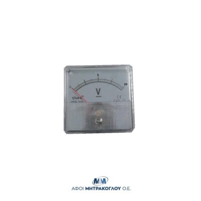 Αναλογικό (DC) Βολτόμετρο 60x60 10V DC TC6510 | TAIFA