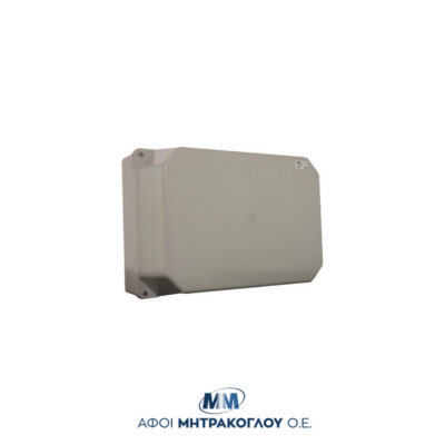 Κουτί Χειρισμού με αδιάφανο καπάκι και μεταλλικές βίδες | 310x230x160 | IP 66 | Marlanvil 012CA.G
