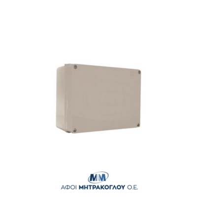 Κουτί Χειρισμού με αδιάφανο καπάκι και μεταλλικές βίδες | 243x190x110 | IP 66 | Marlanvil 011PL