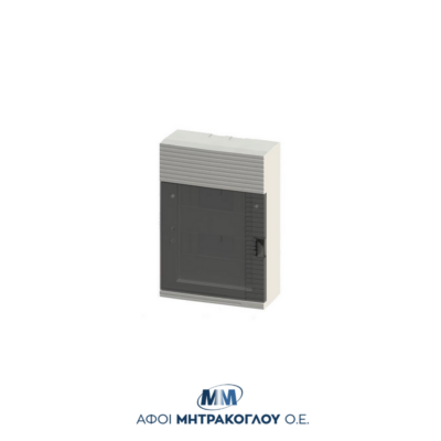 Πλαστικός πίνακας διανομής, Επιτοίχιος με πόρτα | MONO Electric MONO-S-M16 | 366x223x99mm | 2 Σειρές - 16 Modules
